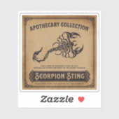 Halloween Hexentränke Apothekarflaschen-Etikett Aufkleber (Blatt)