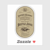 Halloween Hexentränke Apothekarflaschen-Etikett Aufkleber (Blatt)