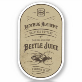 Halloween Hexentränke Apothekarflaschen-Etikett Aufkleber