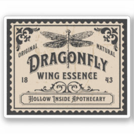 Halloween Hexentränke Apothekarflaschen-Etikett Aufkleber