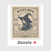 Halloween Hexentränke Apothekarflaschen-Etikett Aufkleber (Blatt)