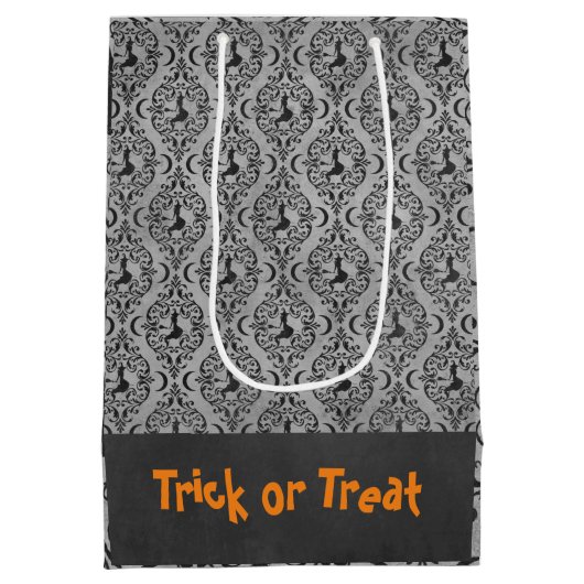 Halloween Hexentrick oder Geschenktüte Gefallen (Rückseite)
