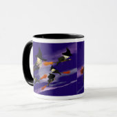 Halloween-Hexenverkehr Tasse (Vorderseite Links)
