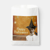 Halloween HexenVintages Foto Geschenktütchen (Vorderseite)