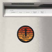 Halloween-Hexenzeit Magnet (In Situ (Geschirrspüler))