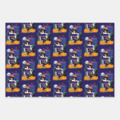Halloween Hexenzuckerskull Geschenkpapier Set (Vorderseite 3)
