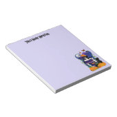 Halloween Hexenzuckerskull Notizblock (angewinkelt)