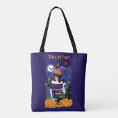 Halloween Hexenzuckerskull Tasche (Rückseite)