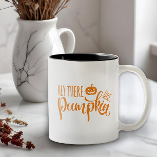 Halloween Hey Da Pumpkin Zweifarbige Tasse