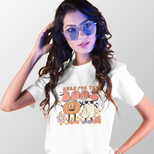 HALLOWEEN HIER FÜR DIE BOOS GHOST & PUMPKIN T-Shirt