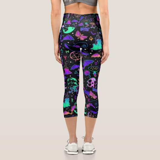 Halloween High Waisted Capris (Rückseite)