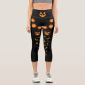 Halloween High Waisted Capris (Vorderseite)
