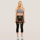 Halloween High Waisted Capris (Vorderseite)