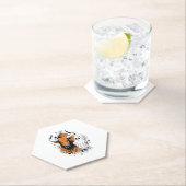 Halloween Highland Cow Niedlich Fall Untersetzer (Vor Ort)