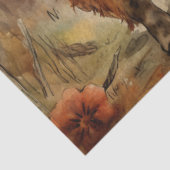 Halloween Highland Cow Portrait Ephemera Seidenpapier (Ausschnitt)