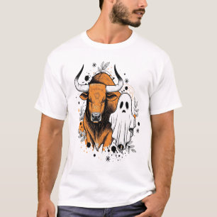 Halloween Highland-Kuh Süßer Herbst T-Shirt