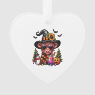 Halloween Highland-Rind 2 Ornament
