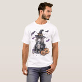 Halloween Highland-Rind T-Shirt (Vorne ganz)