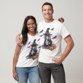 Halloween Highland-Rind T-Shirt (Unisex)