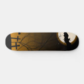Halloween Hintergrund Skateboard (Horizontal)