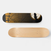 Halloween Hintergrund Skateboard (Horizontal)