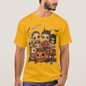Halloween 🎃 Hinterzimmer T-Shirt (Vorderseite)
