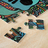 Halloween Hippie Skull Thunder_Cove Puzzle (Seite)