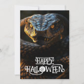 Halloween 🐍"Hiss terical Haunt card Einladung (Vorderseite)