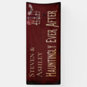 Halloween Hochzeit Banner (Vertikal)