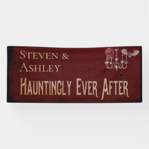 Halloween Hochzeit Banner