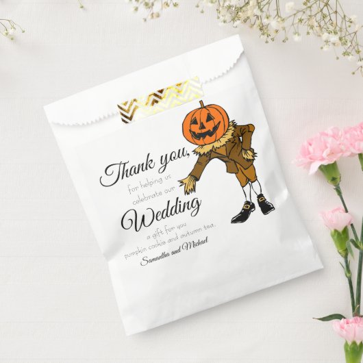 Halloween Hochzeit Danke, dass du Bag-Individuelle Geschenktütchen (Versiegelt)