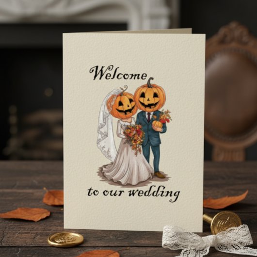 Halloween Hochzeit Einladung