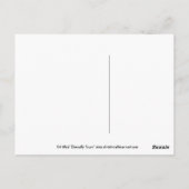 Halloween, Hochzeit, Friedhof, Geister, Postkarte (Rückseite)