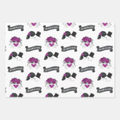 Halloween Hochzeit Geschenkpapier Set (Vorderseite 3)