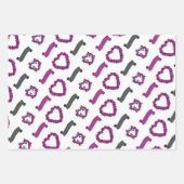 Halloween Hochzeit Geschenkpapier Set (Vorderseite)