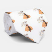 Halloween Hochzeit Krawatte (Gerollt)
