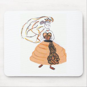 Halloween-Hochzeit Mousepad