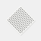 Halloween Hochzeit Serviette (Ecke)