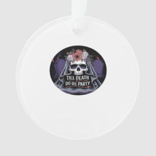 Halloween-Hochzeit Spukhochzeit Halloween-Party T Ornament