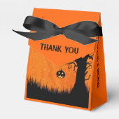 Halloween Hochzeitsbaum-Individuelle Namen und Beä Geschenkschachtel (Vorderseite)