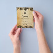 Halloween Hochzeitsbudget Flyer (Gruppe)