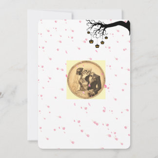 Halloween-Hochzeitseinladung Einladung