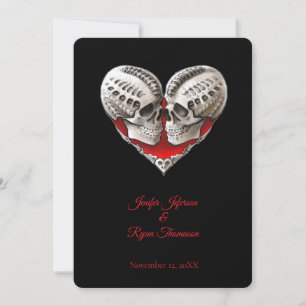 Halloween-Hochzeitseinladung Einladung