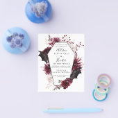 Halloween Hochzeitseinladung Flyer (Einzeln)