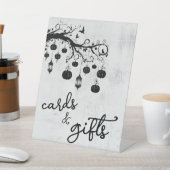 Halloween Hochzeitskarten & Geschenke Sockelschild (In SItu)