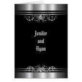 Halloween-Hochzeitsmenü (Vorne)