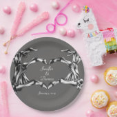 Halloween-Hochzeitsplatte Pappteller (Party)