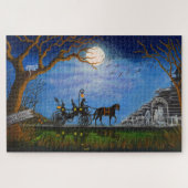 Halloween-Hochzeitspuzzlespiel Puzzle (Horizontal)