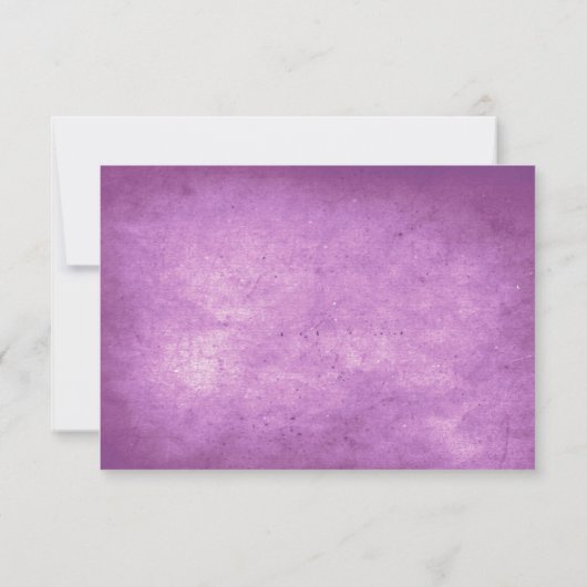 Halloween HochzeitsrSVP mit spukhaftem Baum und Kr RSVP Karte (Rückseite)