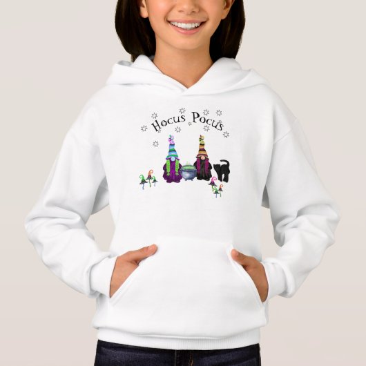 Halloween Hocus Pocus - Gnome Hexen Hoodie (Vorderseite)